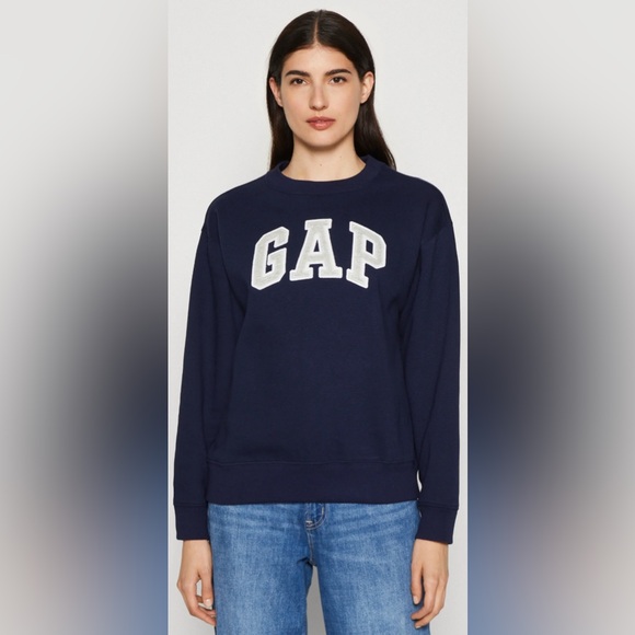 GAP | Women’s Heritage Navy Sweatshirt | Size XL | NWOT - Picture 3 of 7